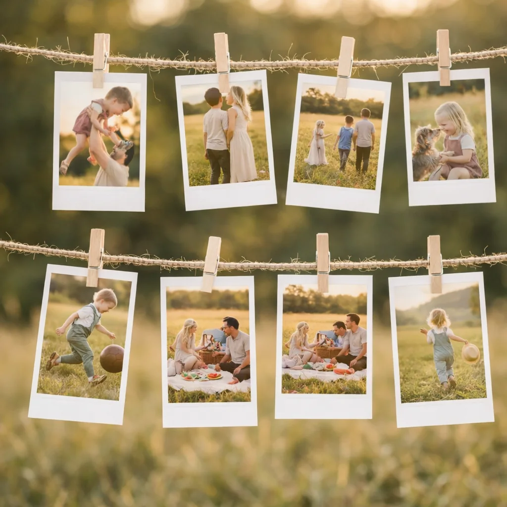 Fotos mini tipo Instax impresas