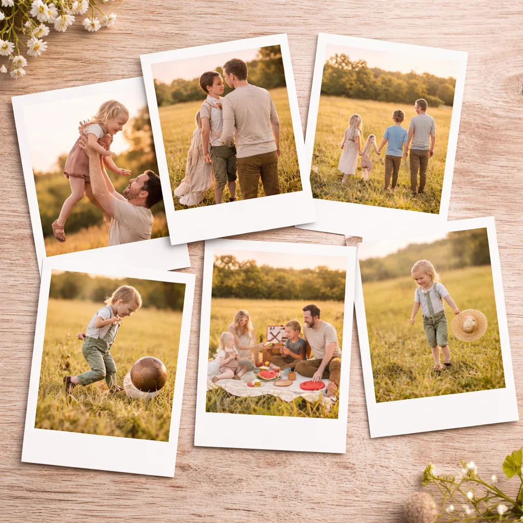 Fotos impresas estilo Polaroid